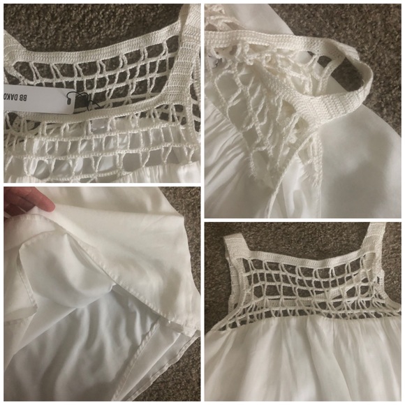 NWT BB Dakota ‘May’ Crotchet Yoke swing dress XS - Picture 6 of 7